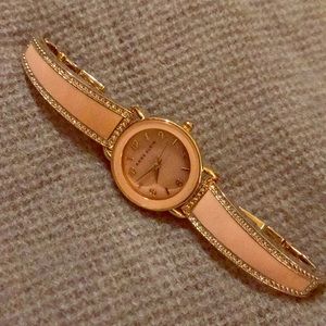 Anne Klein Bangle Watch Pink
